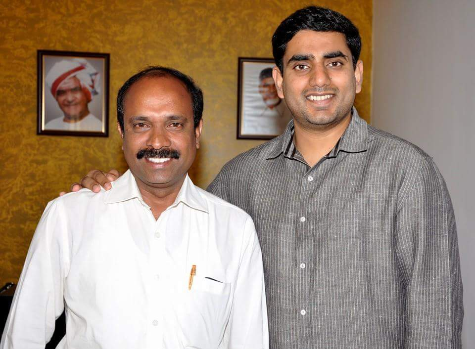 Sairam with a guest