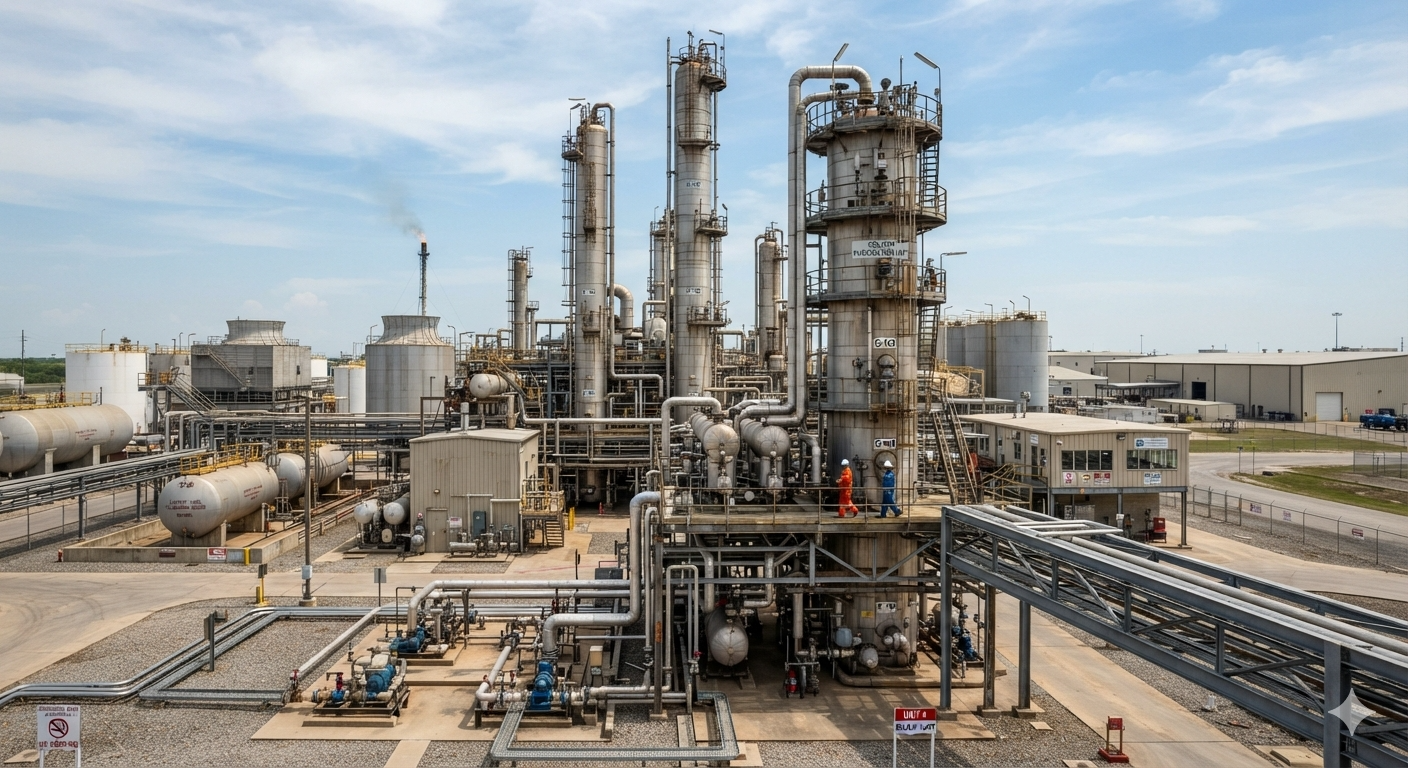 Sponge iron plant
